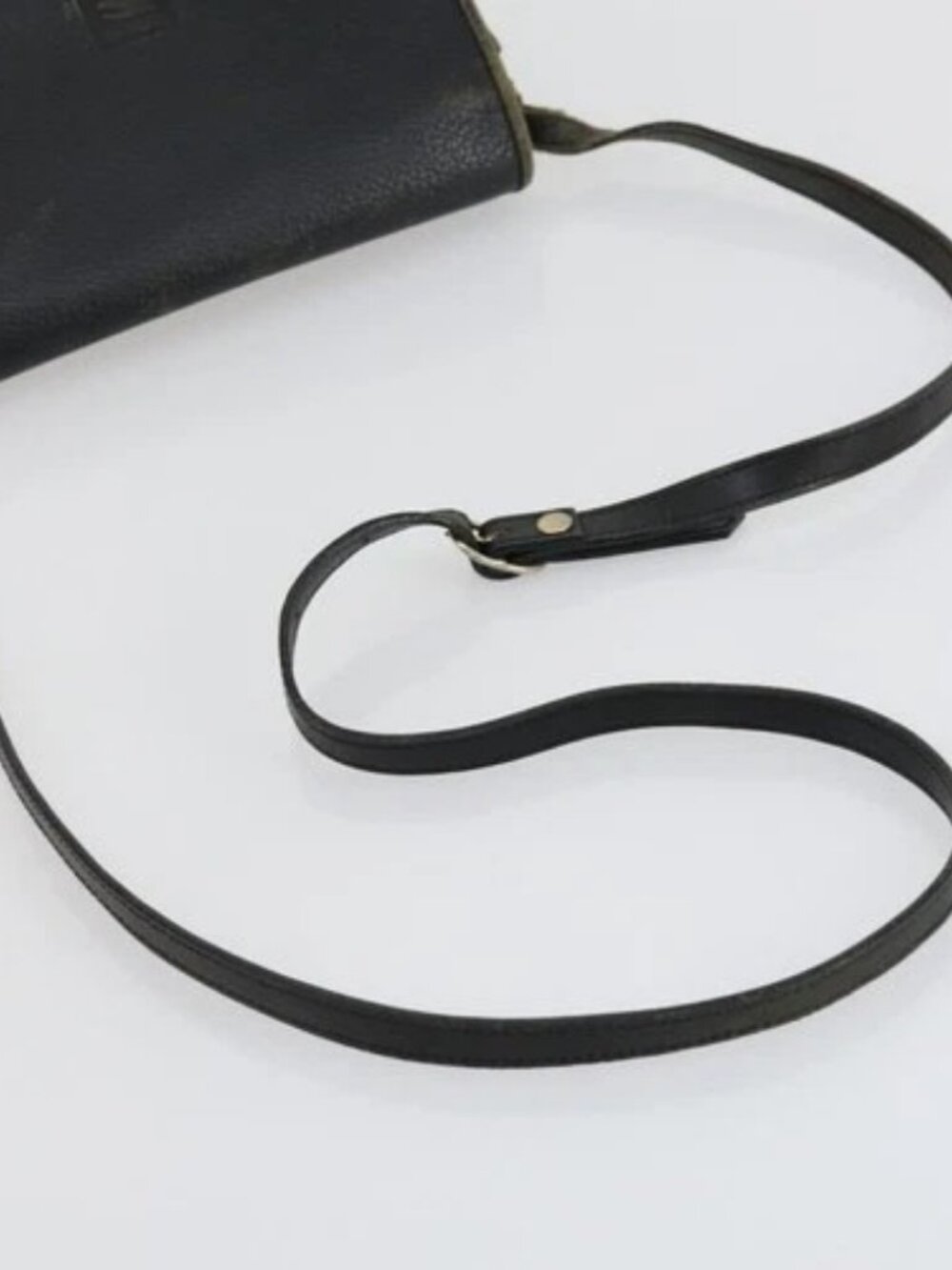 Burberrys Chloe Cartier Fendi BALLY Shoulder Bag Leather 5 Set Black Auth 158553 - Picture 12 of 15